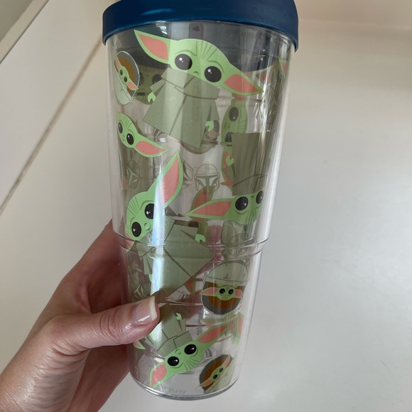 Star Wars Tumbler with Baby Yoda Design - Picture 1 of 3